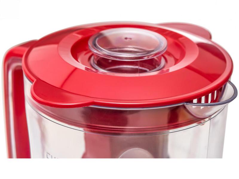 Imagem de Liquidificador Mondial Turbo L-900 FR Copo - Vermelho Com Filtro 05 Velocidades 900W