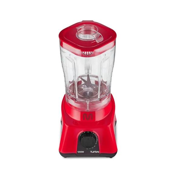 Imagem de Liquidificador Multi Turbo, 2,6 Litros, 1200W, 220V, Vermelho, LQ1204, MULTI  MULTI