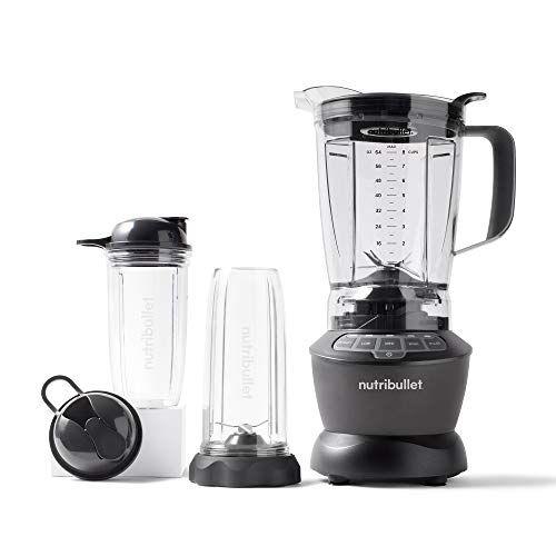 Imagem de Liquidificador NutriBullet Combo Blender 1200W Cinza 1,8L com acessórios