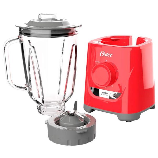 Imagem de Liquidificador Oster Power OLIQ501 1,7L 1000W - Vermelho