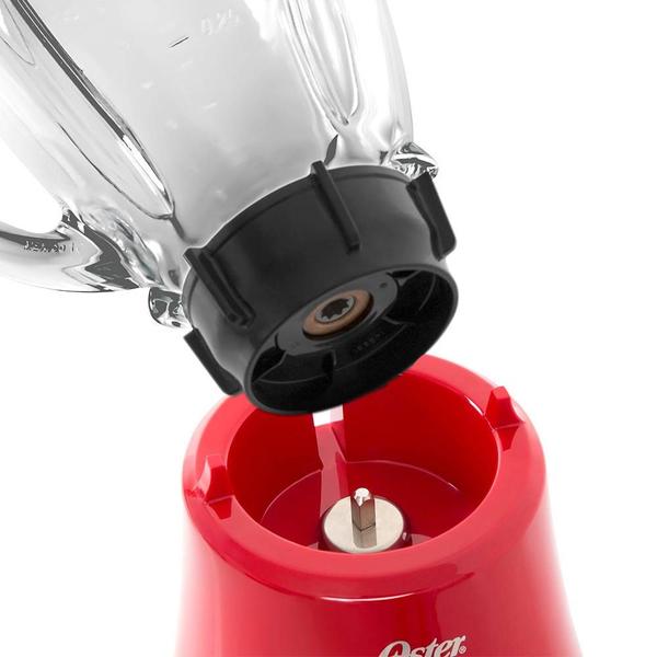 Imagem de Liquidificador Oster Super Chef 1,25L - Vermelho