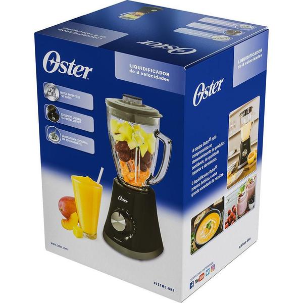 Imagem de Liquidificador Oster Super Chef 750W 1,5 Litros Preto 127V BLSTMG-BR8