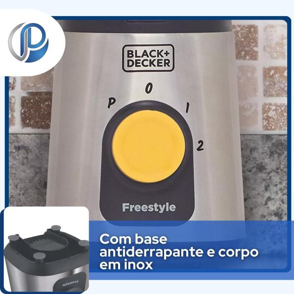 Imagem de Liquidificador Pessoal com Processador 127v Black e Decker