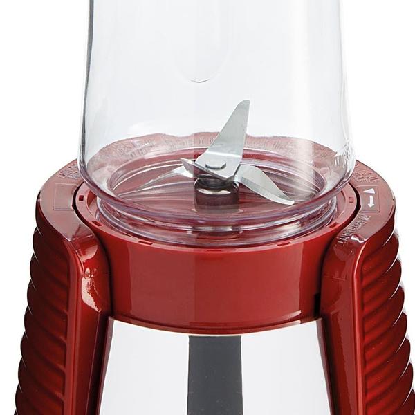 Imagem de Liquidificador Philco Blender Vermelho Fit Retrô 2 Copos 300W