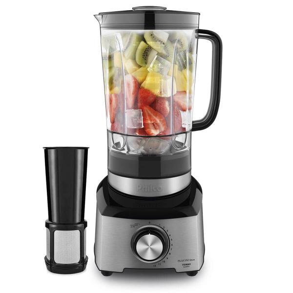 Imagem de Liquidificador philco inox 1200w all black - preto 220v