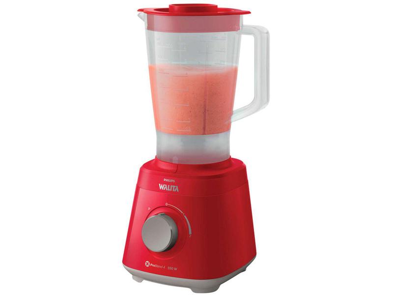 Imagem de Liquidificador Philips Walita Daily RI2110/41  - Vermelho 2 Velocidades 550W