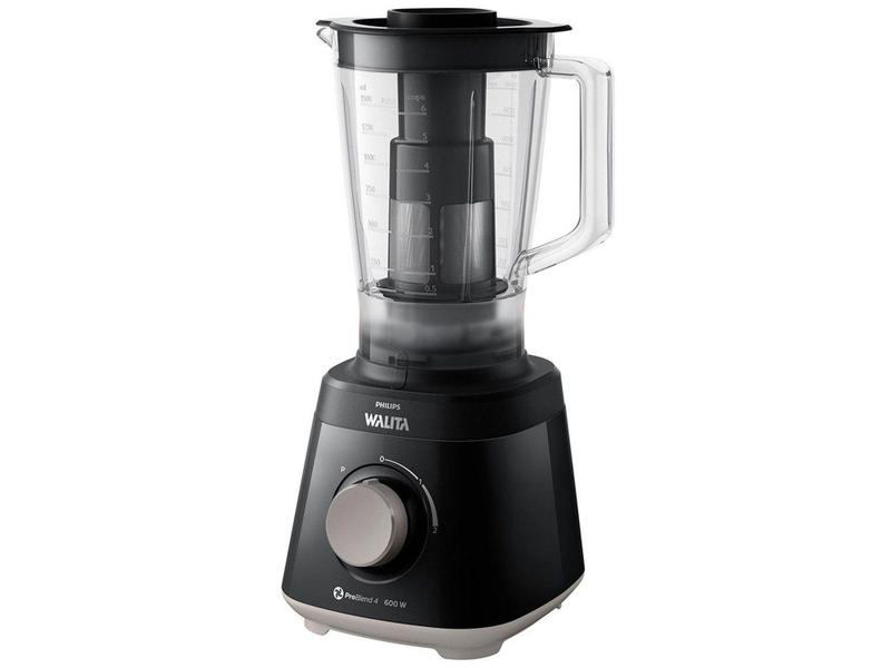 Imagem de Liquidificador Philips Walita Daily RI2112/90 - Preto com Filtro 2 Velocidades 600W