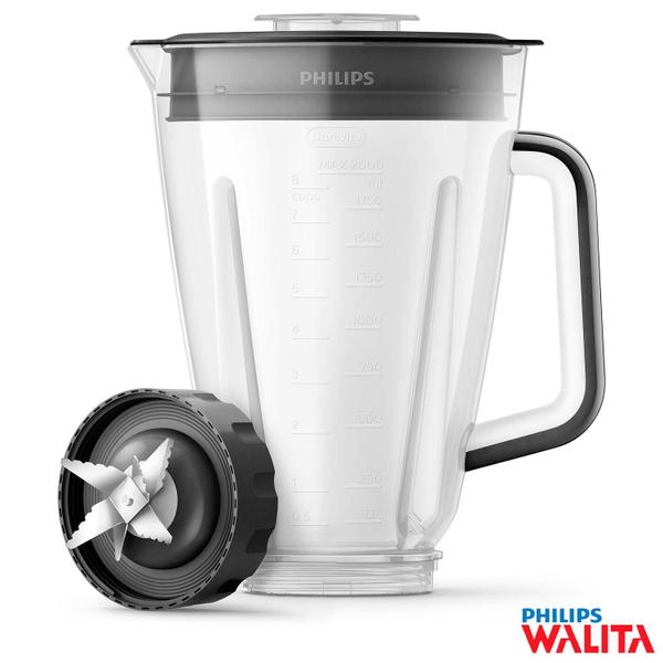 Imagem de Liquidificador Philips Walita Problend com 12 Velocidades e Jarra  Tritan com 3,0 Litros Preto - RI2242