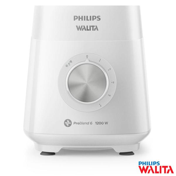 Imagem de Liquidificador Philips Walita Problend Serie 5000 com 05 Velocidades e Jarra com 3,0 Litros Branco - RI2240