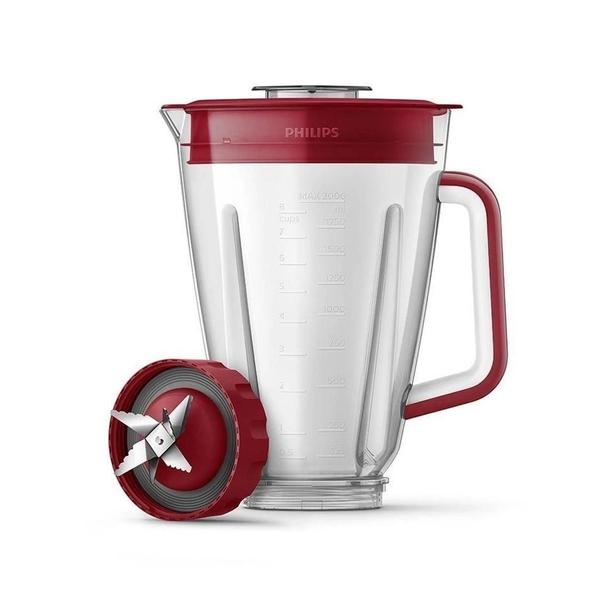 Imagem de Liquidificador Philips Walita Ri2240 5 Vel 3L 1200W Vermelho