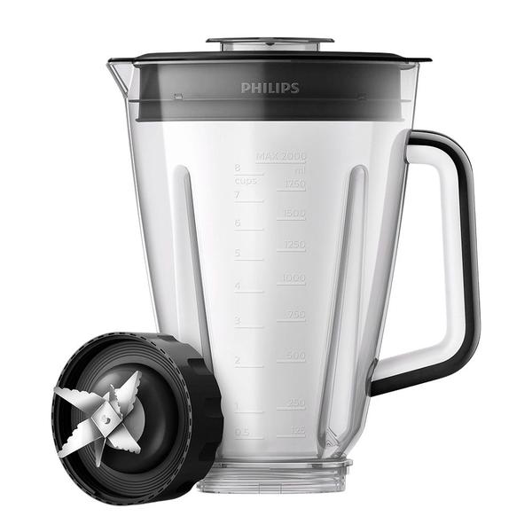 Imagem de Liquidificador Philips Walita Ri2240 Série 5000 Jarra San 1200w 5 Velocidades Preto