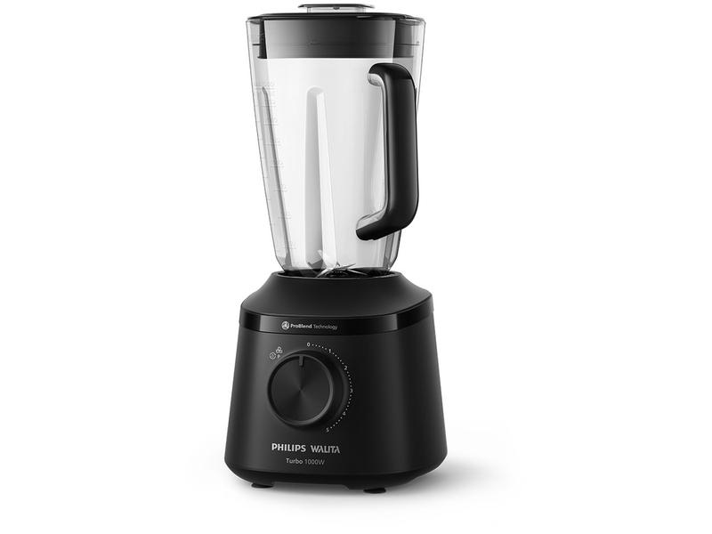 Imagem de Liquidificador Philips Walita Series 3000 HR2270 5 Velocidades + Pulsar 1000W Preto