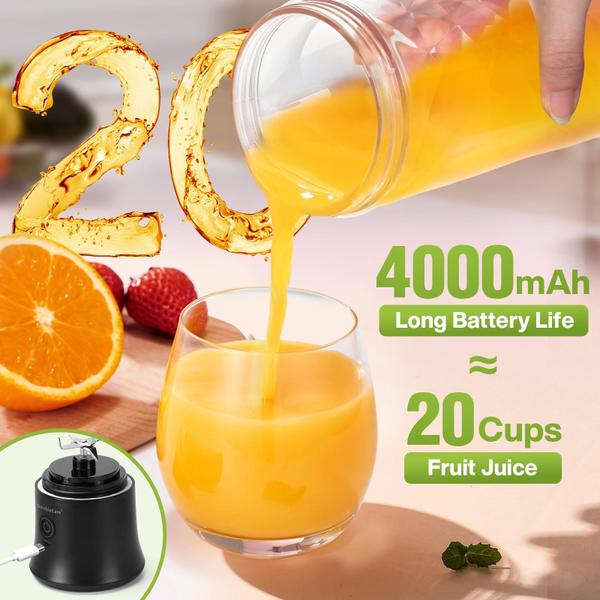 Imagem de Liquidificador portátil DoubleCare 600ml para batidos e smoothies