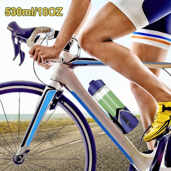 Liquidificador portátil IOCsmart para batidos/smoothies 530ml azul Imagem de Liquidificador portátil IOCsmart para batidos/smoothies 530ml azul