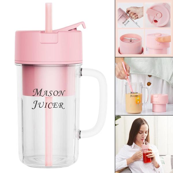 Imagem de Liquidificador Portátil Mini Copo Mixer 300ml Recarregável Para Shakes