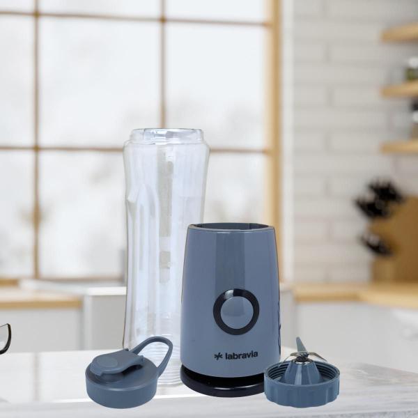 Liquidificador Portatil Mini Mixer Garrafa Shake 127v - Labravia Imagem de Liquidificador Portatil Mini Mixer Garrafa Shake 127v