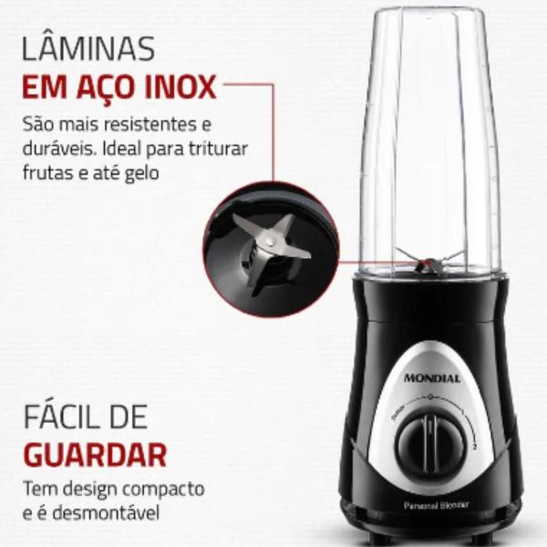 Imagem de Liquidificador Portátil Mondial Personal Blender DG-01 220V Potente