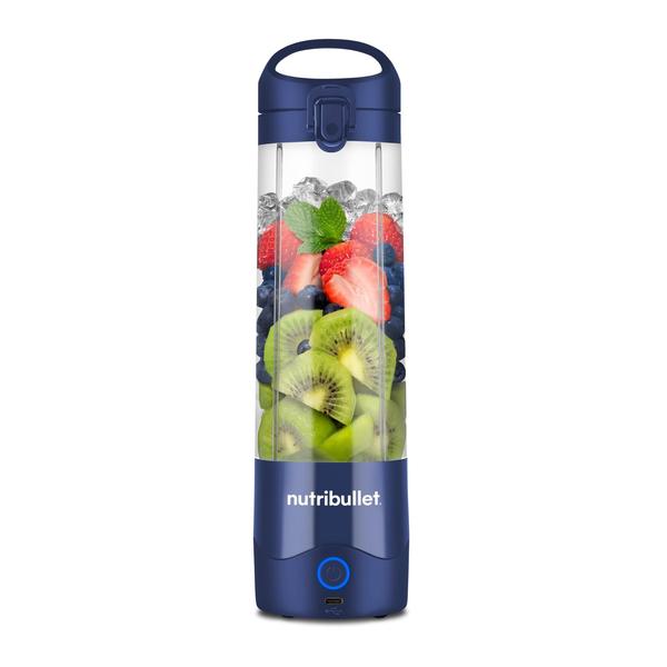 Imagem de Liquidificador portátil NutriBullet NBPB50100NB 600mL USB-C azul marinho