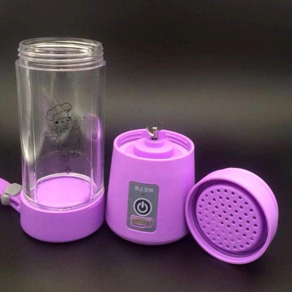 Liquidificador Portátil Recarregável Squeeze Coqueteleira Cup Juice - MKL Imagem de Liquidificador Portátil Recarregável Squeeze Coqueteleira Cup Juice