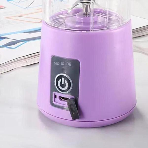 Liquidificador Portátil Recarregável USB - Prático - Mercado Shop.Sa Imagem de Liquidificador Portátil Recarregável USB - Prático