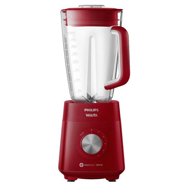 Imagem de Liquidificador Série 5000 Jarra San Philips Walita RI2240 1200W - Vermelho