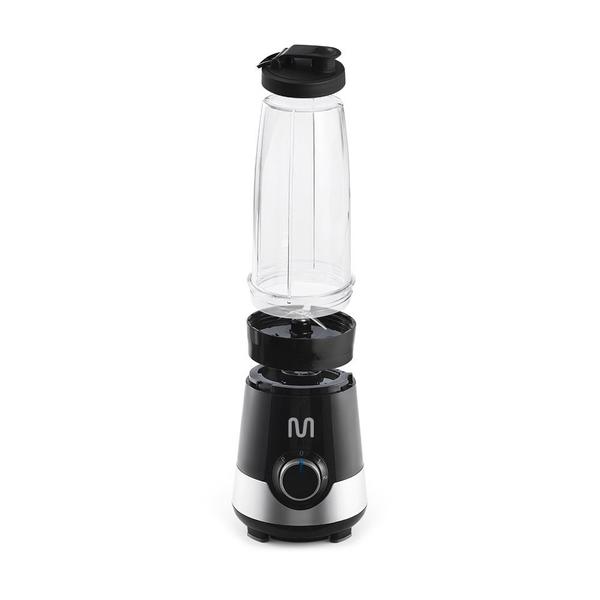 Imagem de Liquidificador Shake 2 Copos 800ml 300W 127V Preto e Prata Multi - GO013