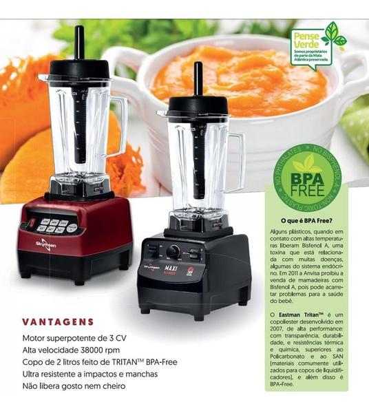 Imagem de Liquidificador Supreme Blender 2L Alta Rot. BS2 Skymsen 220V