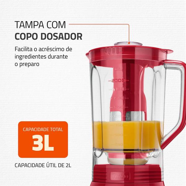 Imagem de Liquidificador Turbo 1100W L-1100 Mondial