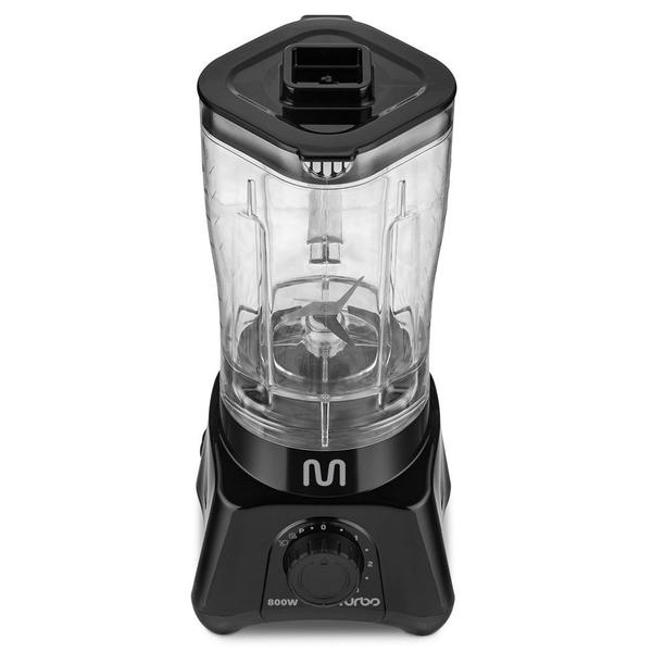 Imagem de Liquidificador Turbo Preto 2,3L 3 Velocidades 800W 127V Multi Home - LQ791