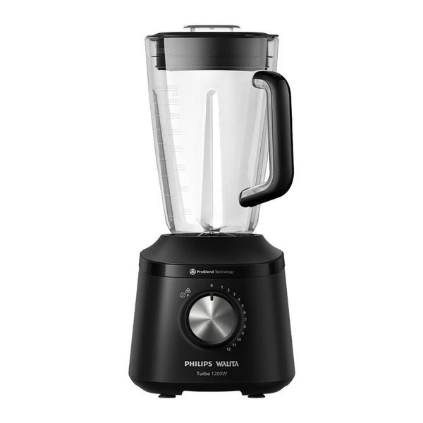 Liquidificador walita serie 3000 hr2271/91 1200w 12 velocidades turbo preto 110v - Philips... Liquidificador walita serie 3000 hr2271/91 1200w 12 velocidades turbo preto 110v - Philips...