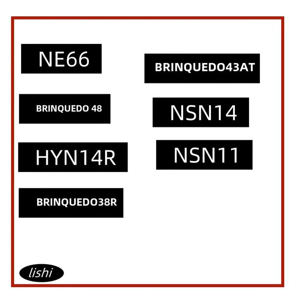 Imagem de Lishi 2 em 1 - Chaveiro Multifuncional para NE66, TOY48, HYN14R, TOY38R, NSN11, SN14 e TOY43AT