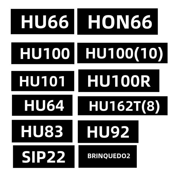 Imagem de Lishi 2 em 1 - Chaveiro Multifuncional para NE66, TOY48, HYN14R, TOY38R, NSN11, SN14 e TOY43AT