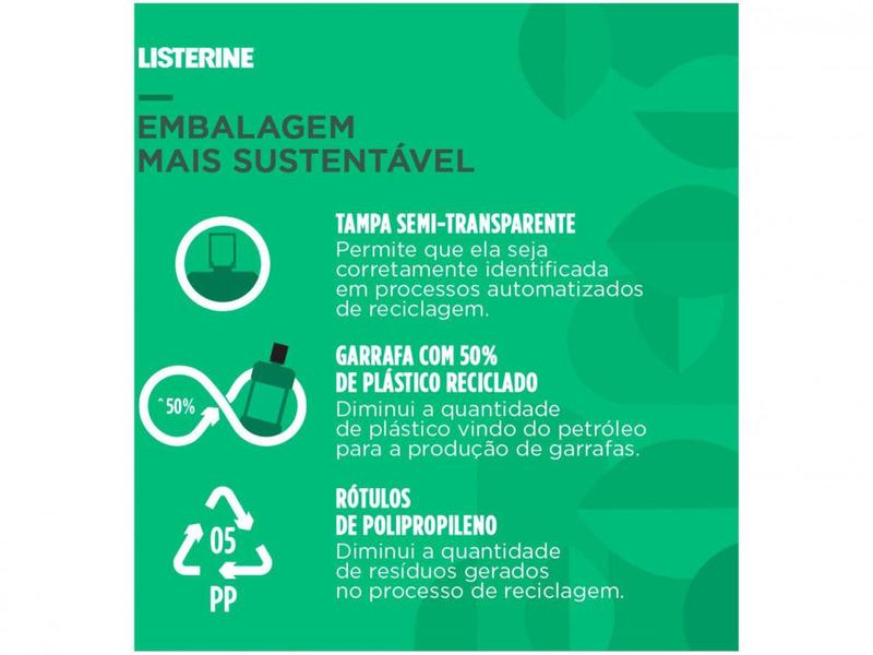 Imagem de Listerine Cool Mint Enxaguante Bucal Sem Álcool - 500ml