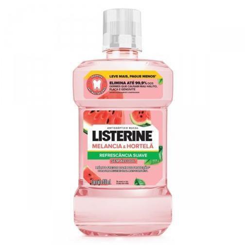 Imagem de Listerine Melancia & Hortelã Sem Álcool 500Ml