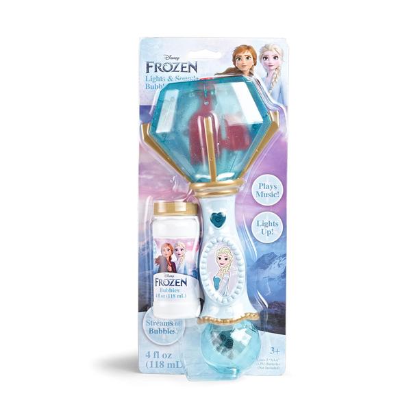 Imagem de Little Kids Disney Frozen Elsa Light and Sound Musical Bubble Wand, inclui Bubble Solution (20513)