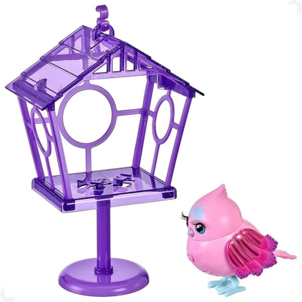 Imagem de Little Live Pets Lil Bird & Bird House: Princesa Polly Reage ao Toque F0165-0 - Fun Divirta-se