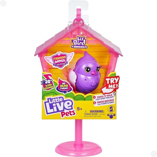 Imagem de Little Live Pets Lil Bird Ligável Com +20 Sons Reação - Fun