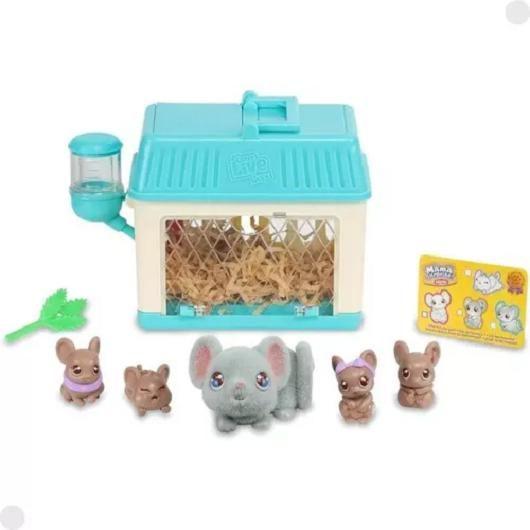 Imagem de Little Live Pets Mouse Mama Surprise Minis Ratinhos  Magicamente tem 2,3 ou 4 Filhotes - Fun