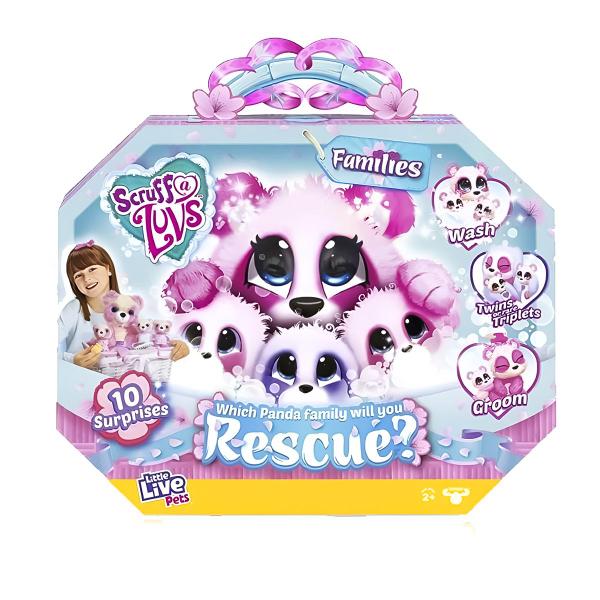 Imagem de Little Live Pets Scruff A Luvs Adotados Panda F00877 - Fun