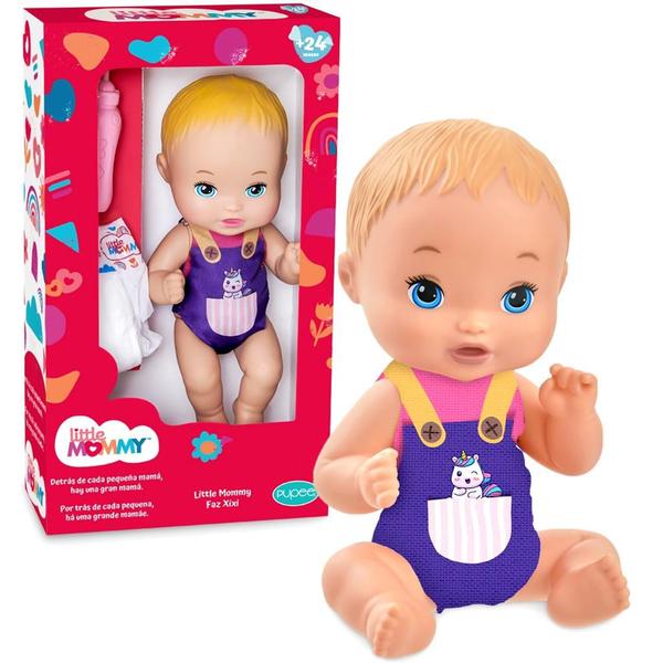 Imagem de Little Mommy Boneca Faz Xixi Com Acessórios Mattel - Pupee