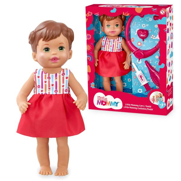 Imagem de Little Mommy Dodói Boneca Morena Acessórios Médica Mattel - Pupee