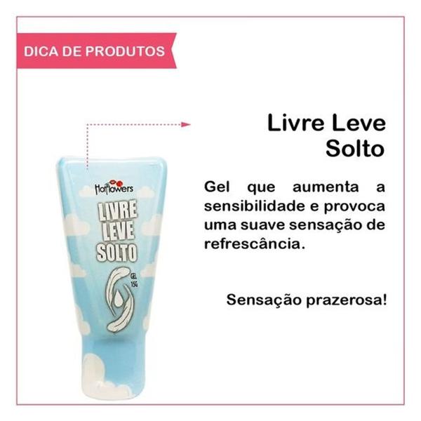 Imagem de Livre leve solto sensibilizador unissex 15g sexy shop - Hot Flowers