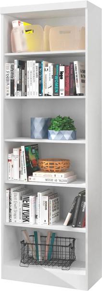 Imagem de Livreiro Multiuso Branco Kit com 3 - FdECOR