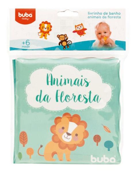 Imagem de Livrinho Para Banho Do Bebe Animais Da Floresta Buba