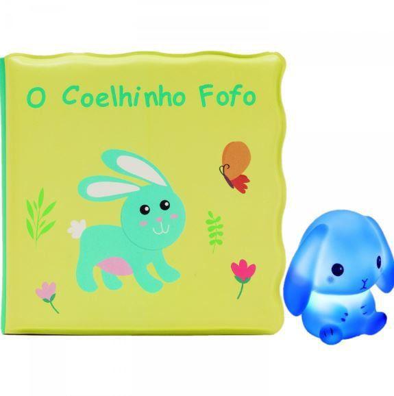 Imagem de Livrinho para Banho e Coelhinho com Luz Buba