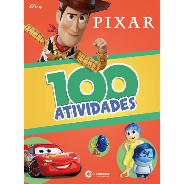 Imagem de Livro - 100 Atividades Pixar