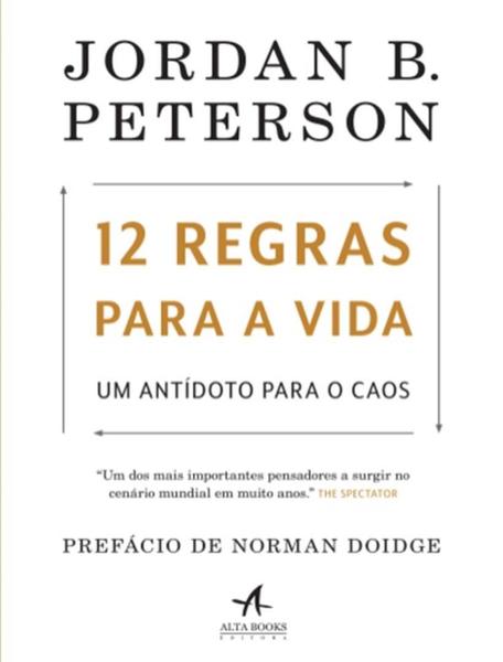 Imagem de Livro 12 Regras para a Vida Um Antídoto para o Caos