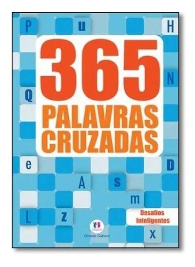 Imagem de Livro 365 Caça Palavras Nível Fácil Difícil Jogo Passa Tempo