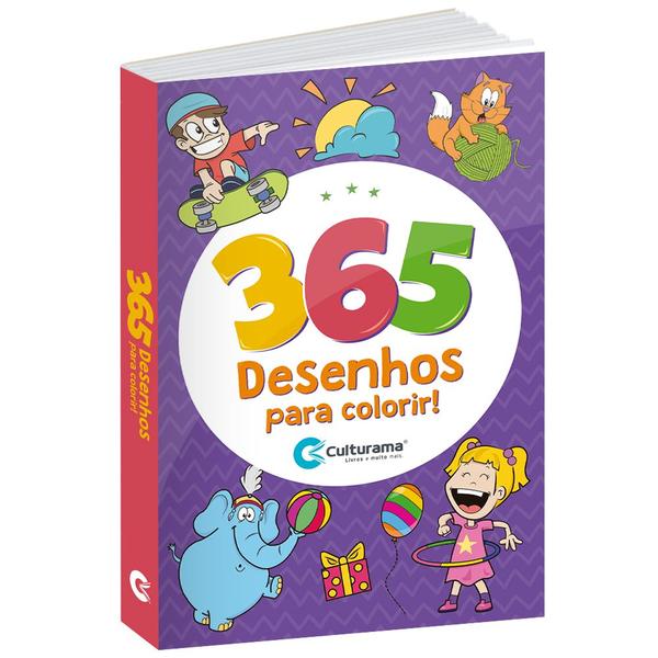 Imagem de Livro - 365 Desenhos Para Colorir