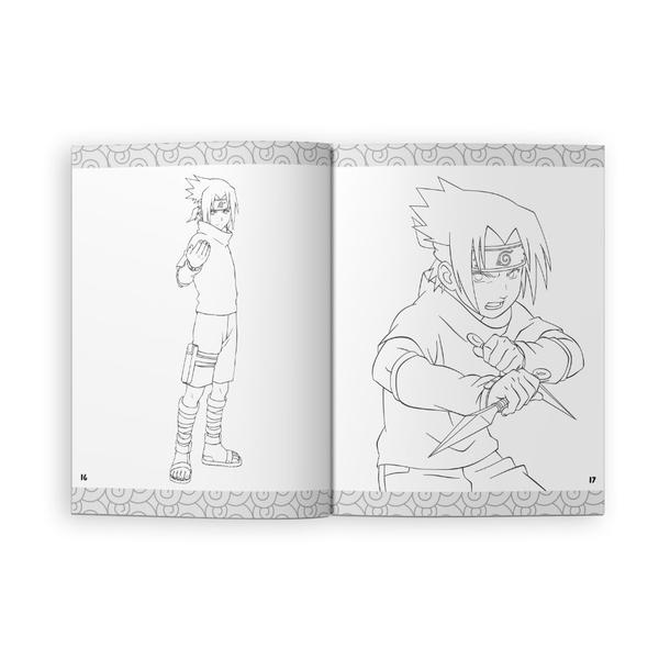 Imagem de Livro - 500 Adesivos Naruto